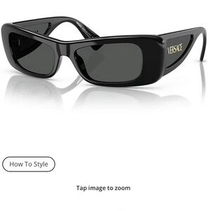 Versace Pillow Sunglasses Mod 4481 Black
